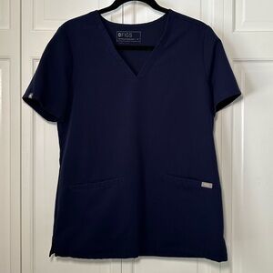 FIGS Women’s Navy Casma Scrub Top